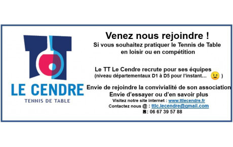 On recrute !!! 